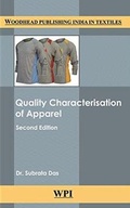 Cover: Quality Characterisation of Apparel - Woodhead Publishing India Pvt Ltd