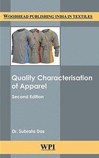 Enlarge image Cover: Quality Characterisation of Apparel - Woodhead Publishing India Pvt Ltd