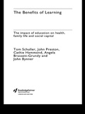 Cover: The Benefits of Learning - Routledge