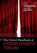 Cover: The Oxford Handbook of Entertainment Theory - Oxford University Press Inc