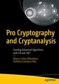 Cover: Pro Cryptography and Cryptanalysis - APress