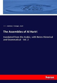 Enlarge image Cover: The Assemblies of Al Hariri - Hansebooks
