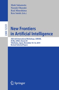 Enlarge image Cover: New Frontiers in Artificial Intelligence - Springer