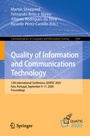 Cover: Quality of Information and Communications Technology - Springer