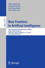 Cover: New Frontiers in Artificial Intelligence - Springer