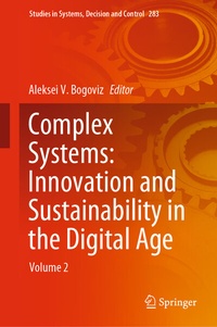 Abbildung von: Complex Systems: Innovation and Sustainability in the Digital Age - Springer