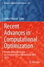 Cover: Recent Advances in Computational Optimization - Springer