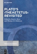 Cover: Plato's >Theaetetus< Revisited - De Gruyter