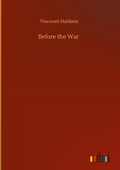 Cover: Before the War - Outlook Verlag
