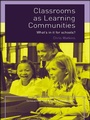 Cover: Classrooms as Learning Communities - Routledge