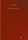 Cover: A Word to Women - Outlook Verlag