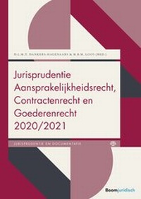 Abbildung von: Jurisprudentie Aansprakelijkheidsrecht, Contractenrecht en Goederenrecht 2020/2021 - Boom juridisch