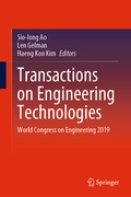 Cover: Transactions on Engineering Technologies - Springer