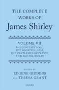 Cover: The Complete Works of James Shirley: Volume 7 - Oxford University Press