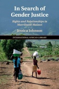 Cover: In Search of Gender Justice - Cambridge University Press