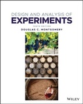 Cover: Design and Analysis of Experiments - Wiley