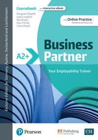 Enlarge image Cover: Business Partner A2+ DACH Edition Coursebook and eBook with Online Practice - Pearson International