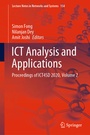 Cover: ICT Analysis and Applications - Springer