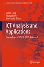 Cover: ICT Analysis and Applications - Springer