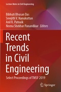 Cover: Recent Trends in Civil Engineering - Springer