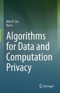 Cover: Algorithms for Data and Computation Privacy - Springer