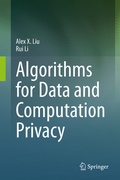 Cover: Algorithms for Data and Computation Privacy - Springer