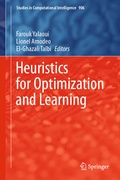 Cover: Heuristics for Optimization and Learning - Springer