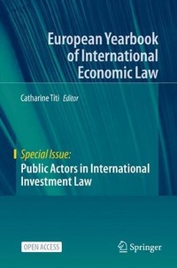 Abbildung von: Public Actors in International Investment Law - Springer