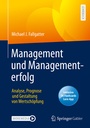 Cover: Management und Managementerfolg - Springer Gabler