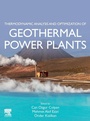Cover: Thermodynamic Analysis and Optimization of Geothermal Power Plants - Elsevier