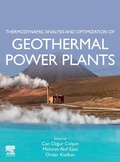 Cover: Thermodynamic Analysis and Optimization of Geothermal Power Plants - Elsevier