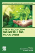 Cover: Green Production Engineering and Management - Woodhead Publishing