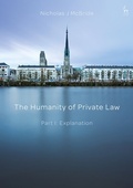 Bild: The Humanity of Private Law - Hart Publishing