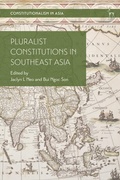 Cover: Pluralist Constitutions in Southeast Asia - Hart Publishing