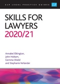 Bild: Skills for Lawyers 2020/2021 - College of Law Publishing