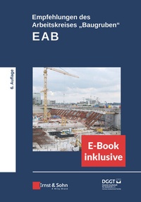Enlarge image Cover: Empfehlungen des Arbeitskreises "Baugruben" (EAB) - Ernst & Sohn
