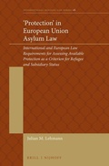Cover: 'Protection' in European Union Asylum Law - Martinus Nijhoff