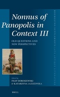 Cover: Nonnus of Panopolis in Context III - Brill
