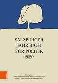 Cover: Salzburger Jahrbuch f&uuml;r Politik 2020 - B&ouml;hlau