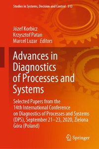 Enlarge image Cover: Advances in Diagnostics of Processes and Systems - Springer