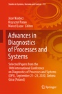 Cover: Advances in Diagnostics of Processes and Systems - Springer