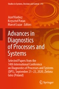 Cover: Advances in Diagnostics of Processes and Systems - Springer