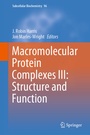 Cover: Macromolecular Protein Complexes III: Structure and Function - Springer