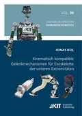 Cover: Kinematisch kompatible Gelenkmechanismen f&uuml;r Exoskelette der unteren Extremit&auml;ten - KIT Scientific Publishing