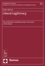 Cover: Liberal Legitimacy - Nomos