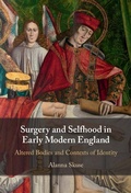 Cover: Surgery and Selfhood in Early Modern England - Cambridge University Press