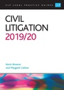 Cover: Civil Litigation 2019/2020 - College of Law Publishing