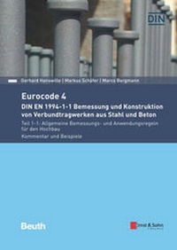 Abbildung von: Eurocode 4 - DIN EN 1994-1-1 Bemessung und Konstruktion von Verbundtragwerken aus Stahl und Beton. - Ernst & Sohn