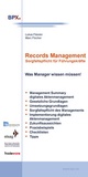 Cover: Records Management - BPX-Verlag