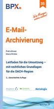 Cover: E-Mail-Archivierung - BPX-Verlag